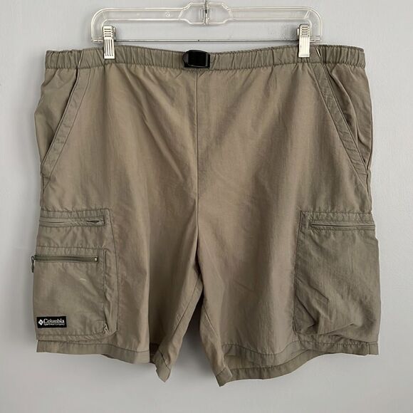 Columbia men’s size large quick dry, hiking athletic outdoor mesh insert shorts - Picture 12 of 14